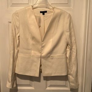 NWT Ann Taylor Cream blazer